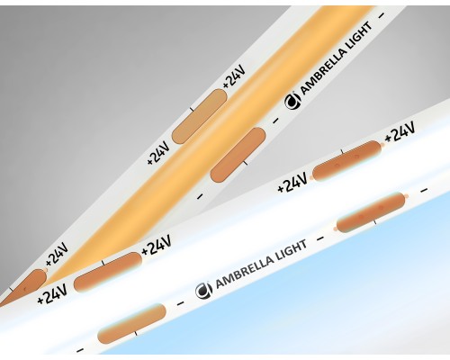 Светодиодная лента 24В COB 480Led 12Вт/м 6500K IP20 5000*8*1.54 GS4703 AMBRELLA LIGHT AMBRELLA LIGHT