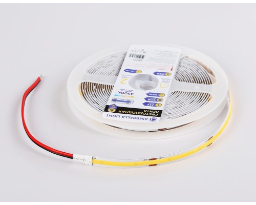 Светодиодная лента 24В COB 480Led 12Вт/м 4500K IP20 5000*8*1.54 GS4702 AMBRELLA LIGHT AMBRELLA LIGHT