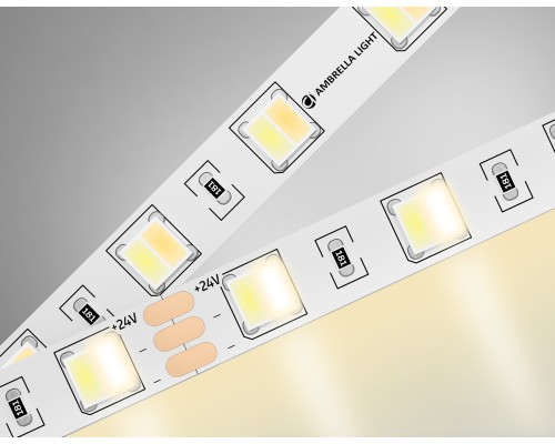 Светодиодная лента 24В 5050 60Led 14Вт/м CCT 3000K-6500K IP20 5000*10*1.87 GS4101 AMBRELLA LIGHT AMBRELLA LIGHT