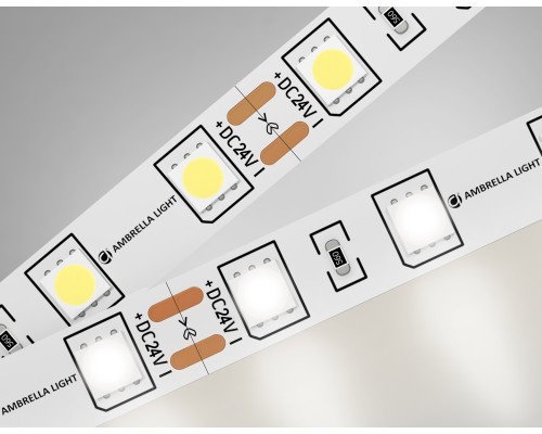 Светодиодная лента 24В 5050 60Led 14.4Вт/м 4500K IP20 5000*10*1.87 GS4002 AMBRELLA LIGHT AMBRELLA LIGHT