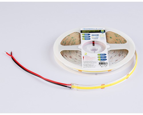 Светодиодная лента 24В COB 528Led 14Вт/м 6500K IP20 5000*10*2 GS4753 AMBRELLA LIGHT AMBRELLA LIGHT