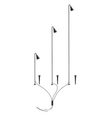 Грунтовый светильник Arte Lamp MULIPHEIN A1084PA-3BK