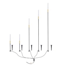 Грунтовый светильник Arte Lamp MUSTER A1083PA-5BK