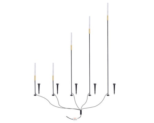 Грунтовый светильник Arte Lamp MUSTER A1083PA-5BK