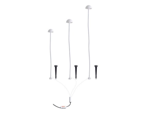 Грунтовый светильник Arte Lamp MOTUS A1081PA-3WH