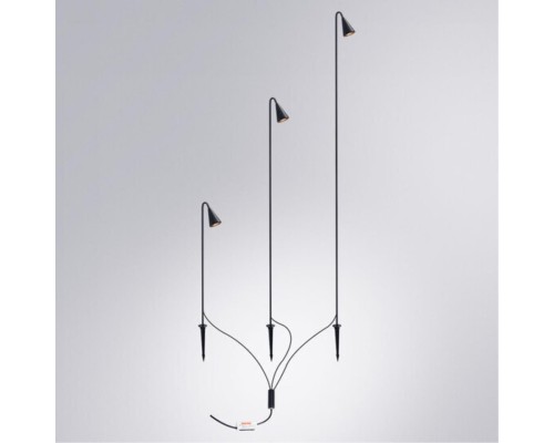 Грунтовый светильник Arte Lamp MULIPHEIN A1084PA-3BK