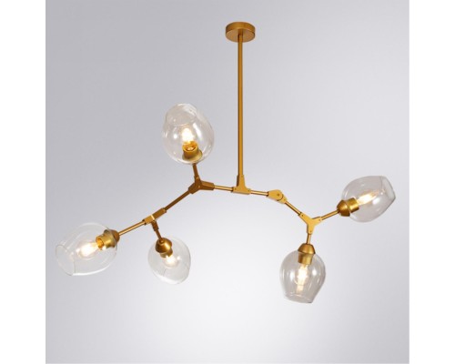 Люстра на штанге Arte Lamp YUKA A4103SP-5GO