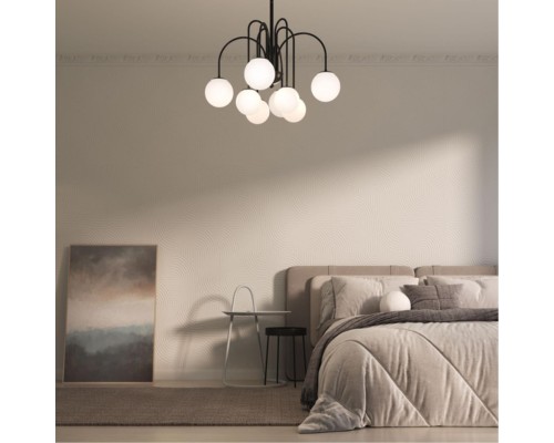 Люстра на штанге Arte Lamp MEBSUTA A1675LM-8BK