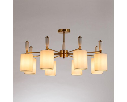 Люстра на штанге Arte Lamp WAVERLEY A4102PL-8PB