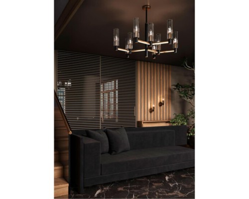 Люстра на штанге Divinare BAROLO 2654/17 LM-9