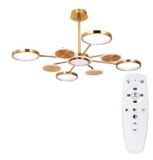 Люстра на штанге Arte Lamp SIENNA A1363PL-8PB