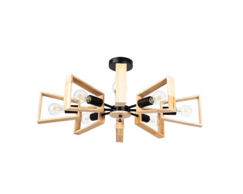 Люстра на штанге Arte Lamp BRUSSELS A8030PL-8BK