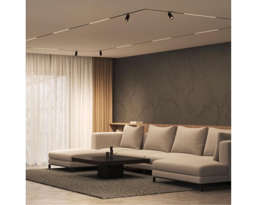 Магнитный трековый светильник Arte Lamp EXPERT A5723PL-1BK