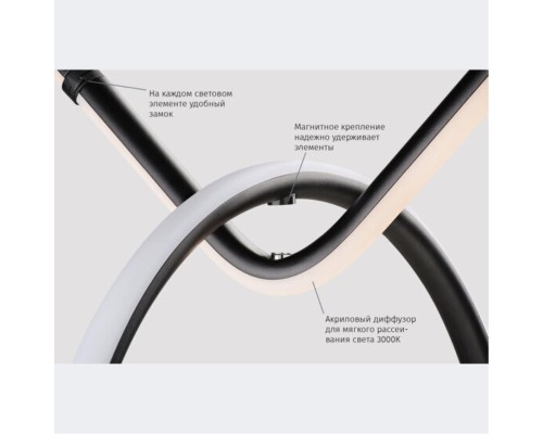 Модульный светильник Divinare FORMICA 1901/06 SP-14