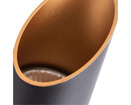 Точечный накладной светильник Arte Lamp PILON-GOLD A1537PL-1BK