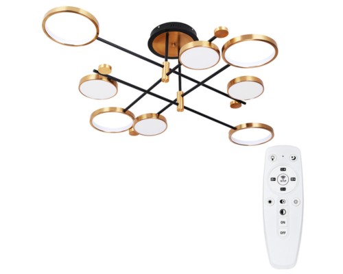 Потолочная люстра Arte Lamp HOLLY A1364PL-8PB