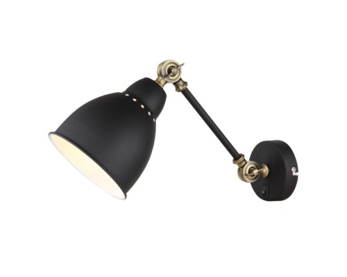 Бра Arte Lamp BRACCIO A2054AP-1BK