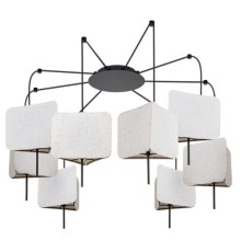 Подвесная люстра Arte Lamp TRIXIE A7084SP-8BK