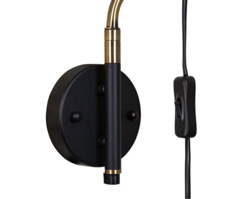 Бра Arte Lamp ZETTA A7055AP-1BK