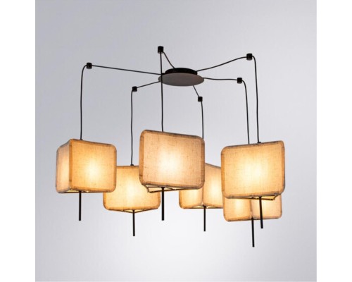Подвесная люстра Arte Lamp TRIXIE A7084SP-6BK