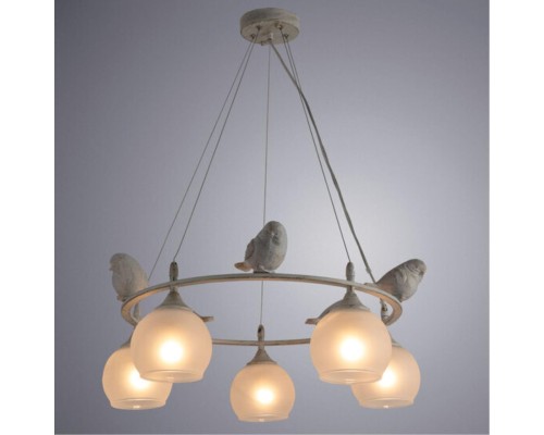 Подвесная люстра Arte Lamp GEMELLI A2150SP-5WG