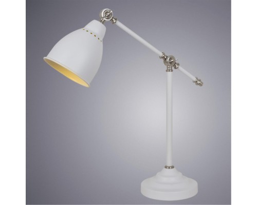 Офисная настольная лампа Arte Lamp BRACCIO A2054LT-1WH