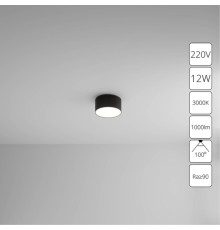 Потолочный светильник Arte Lamp FADO A7312PL-1BK