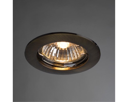 Точечный встраиваемый светильник Arte Lamp BASIC A2103PL-1AB