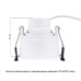 Точечный встраиваемый светильник Arte Lamp KEID A2162PL-1WH