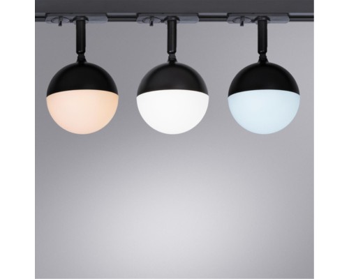 Трековый светильник Arte Lamp VIRGO A4565PL-1BK