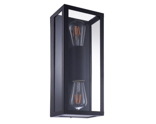 Уличный настенный светильник Arte Lamp BELFAST A4569AL-2BK