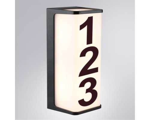 Уличный настенный светильник Arte Lamp LANCIA A6419AL-1BK