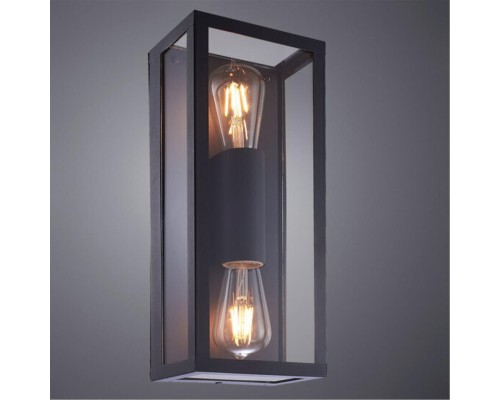 Уличный настенный светильник Arte Lamp BELFAST A4569AL-2BK