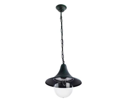 Уличный подвесной светильник Arte Lamp MALAGA A1085SO-1BG Уличный подвесной светильник Arte Lamp MALAGA A1085SO-1BG