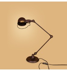 Настольная лампа в стиле Лофт LOFT HOUSE T-101 кофейный металлик
