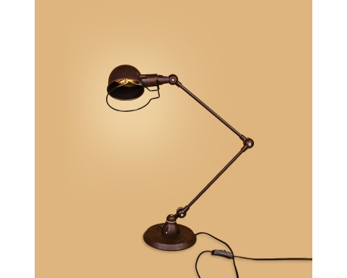 Настольная лампа в стиле Лофт LOFT HOUSE T-101 кофейный металлик