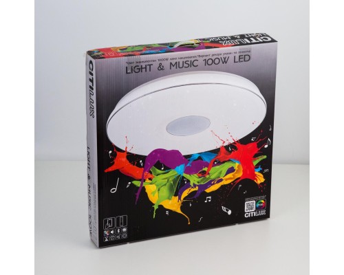 CL703M100 Хром+СтарЛайт Св-к Музыкальный