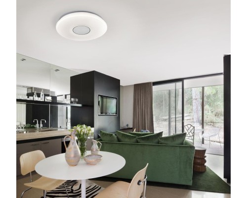 CL703M61 Хром+Белый Св-к Музыкальный