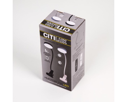 CL803071N Ньютон Черный LED 7W*4000K, на клипсе