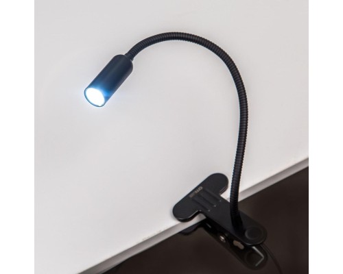 CL803061N Ньютон Черный LED 4W*4000K, на клипсе