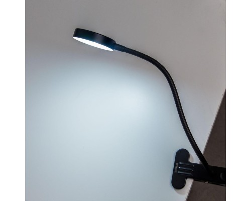 CL803071N Ньютон Черный LED 7W*4000K, на клипсе