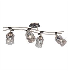 Люстра потолочная Citilux Мерида CL142145 Хр.Мат+Дымч