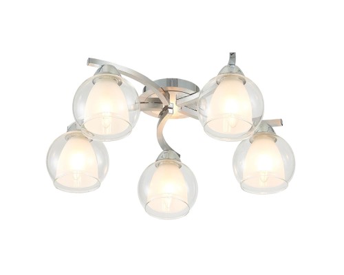 CL152157 Кристи Алюм.+Хром Св-к Люстра