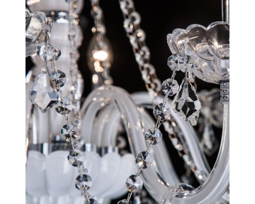 Подвесная люстра с хрусталем Citilux CL353181 Финка