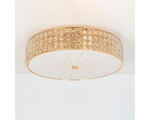 Хрустальная люстра потолочная Citilux CL324182 Портал