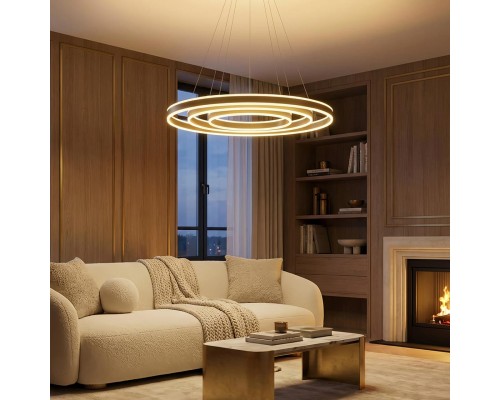 CL719682 Дуэт Золото Св-к Люстра