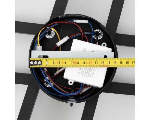 CL203141 Стиг Черный Люстра Потолочная
