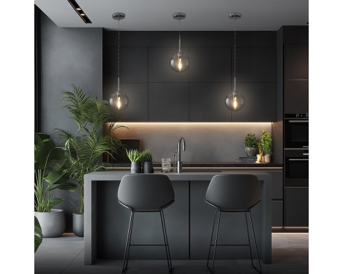 CL102010 Томми Хром+Дымч. Св-к Подвес