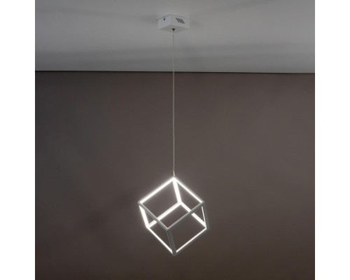 Подвесной светодиодный светильник Citilux CL719200 Куб 30 Вт 4000K Белый