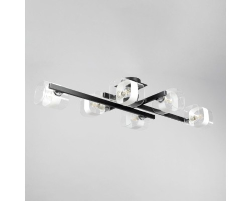 CL139262 Вирта Черный Люстра потолочная